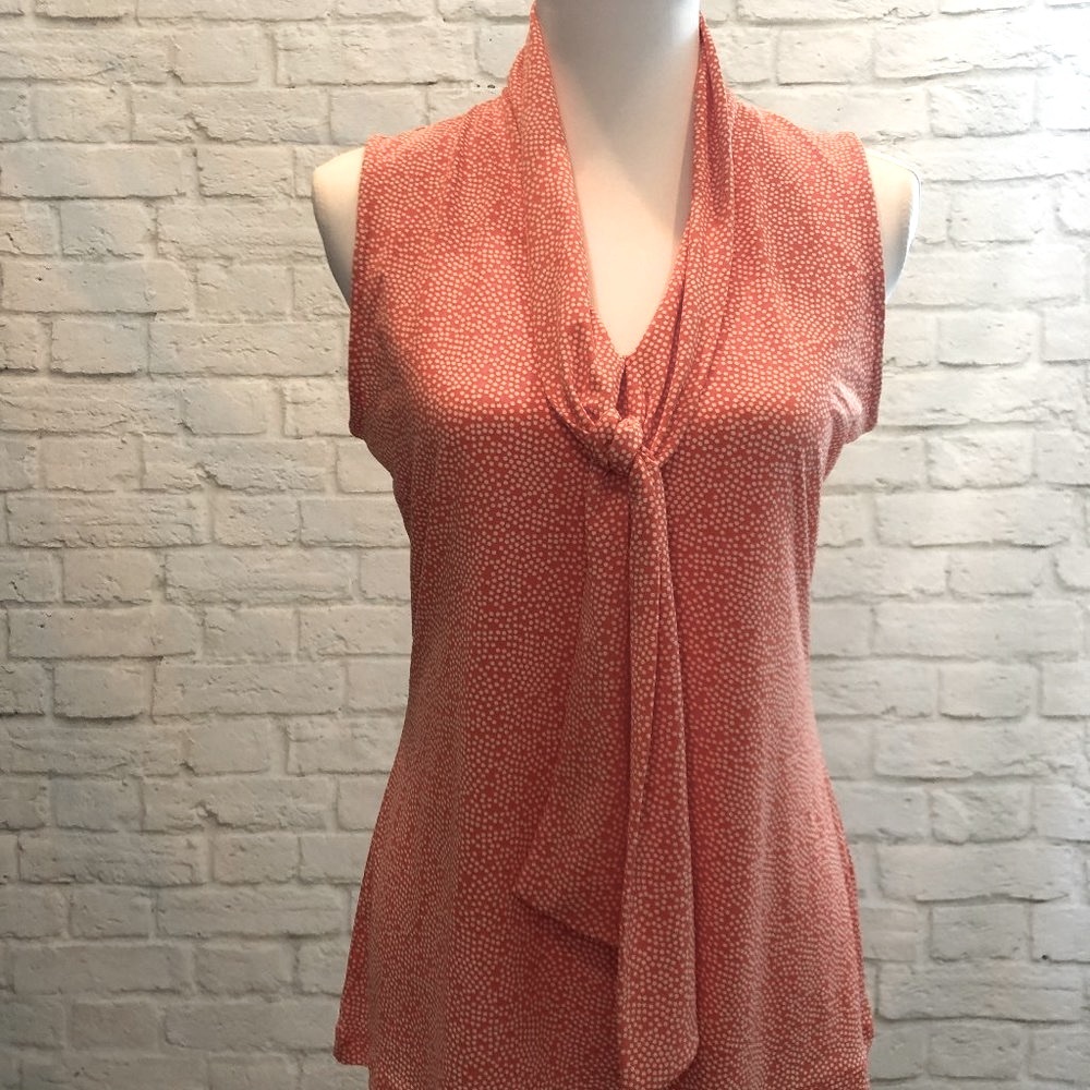 Banana Republic Polka Dot Sleeveless Top, Size M